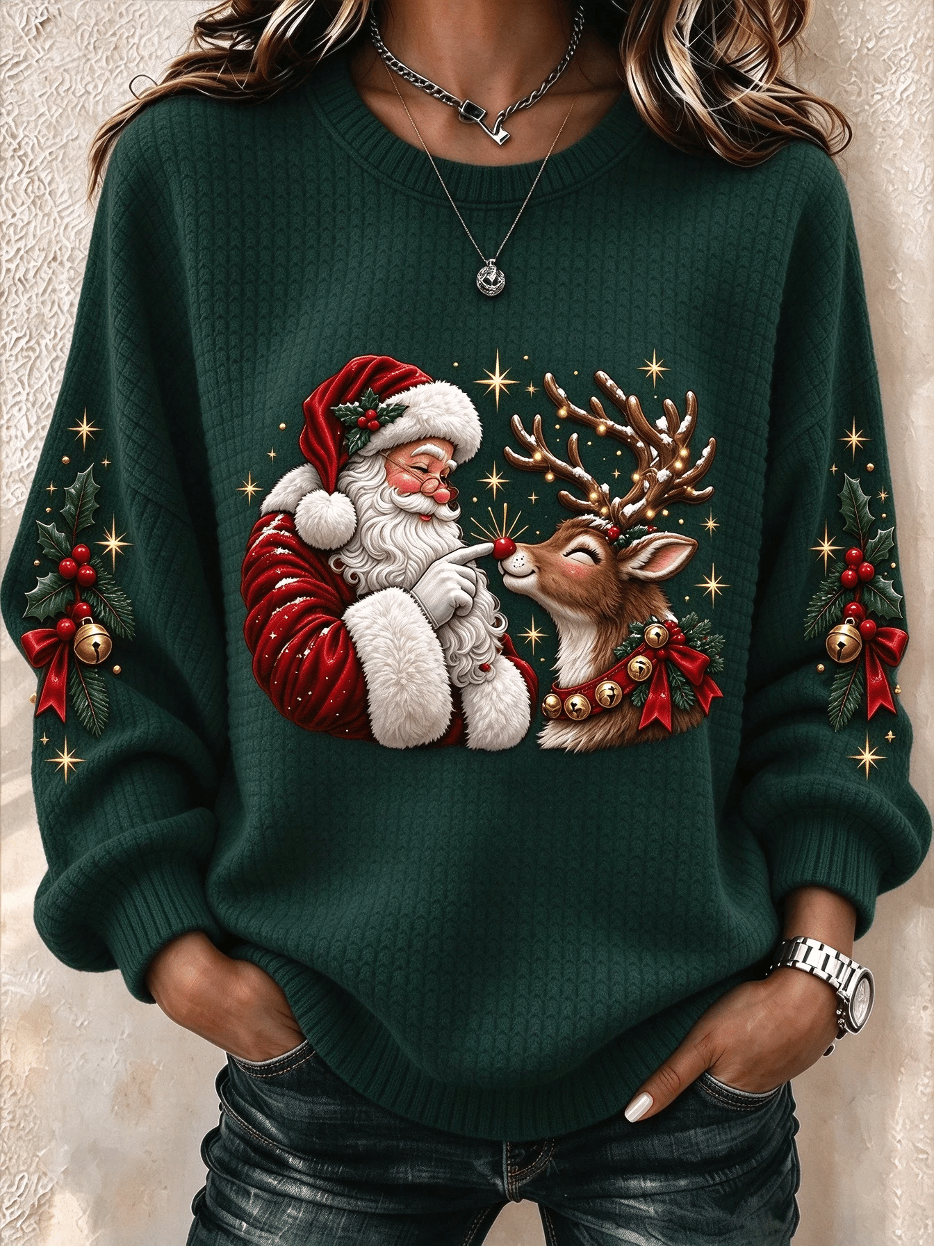 Women's Casual Printed Sweatshirt