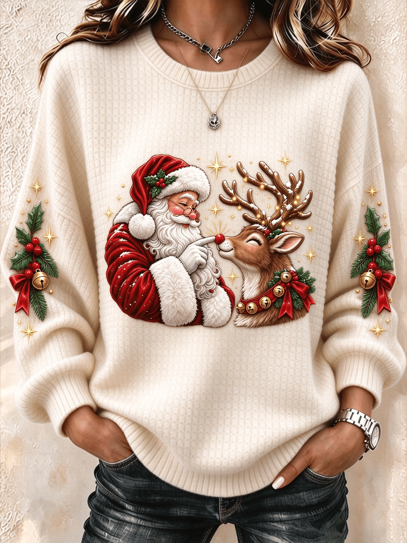 Women's Casual Printed Sweatshirt