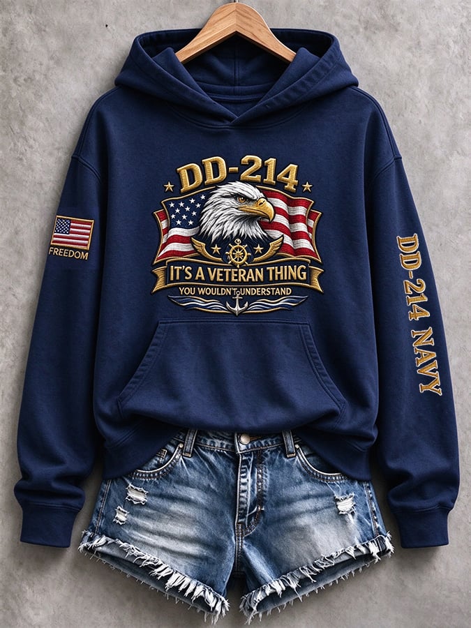 Retro US Navy Printed Top