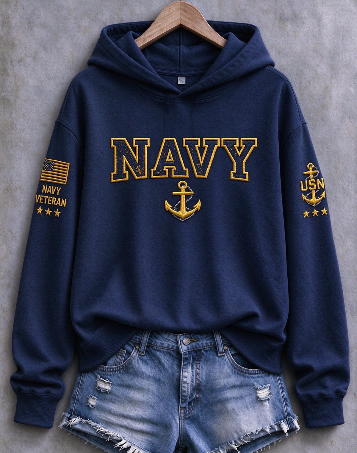 Women's U.S. Veterans Day Printed Hoodie