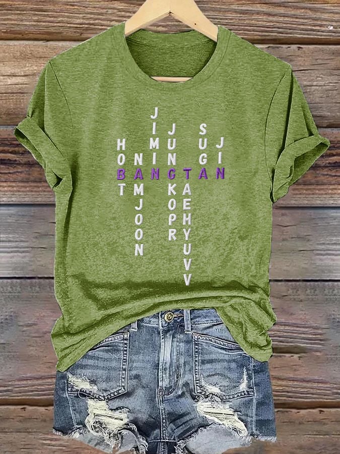 🔥Buy 3 Get 15% Off🔥Women's Kawaii Kpop Fan T-shirt
