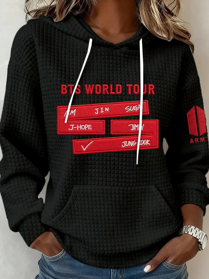 🔥Buy 3 Get 15% Off🔥Women's Retro Leisure Print Hoodie