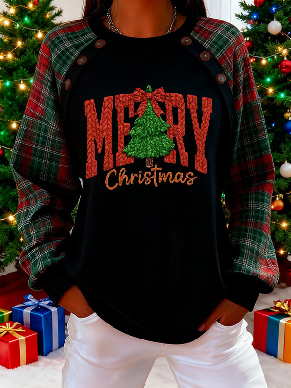 🦌Buy 3 Get 15% Off🦌Women's Merry Chrismas Print Sweatshirt