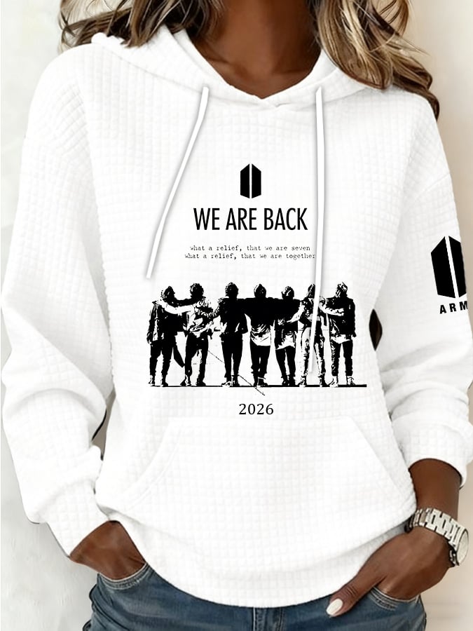 🔥Buy 3 Get 15% Off🔥Women's Retro Leisure Print Hoodie