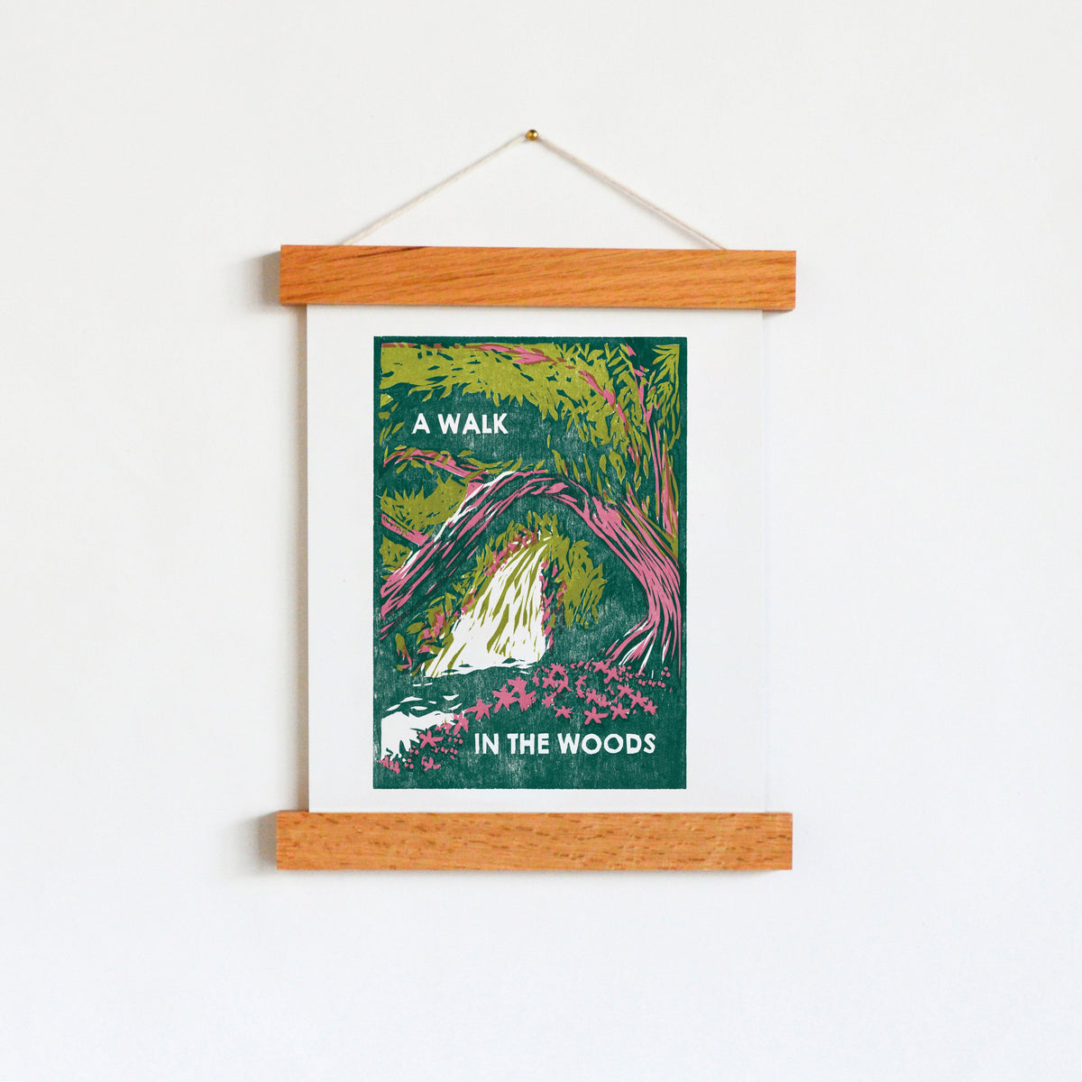 A Walk In The Woods Art Print
