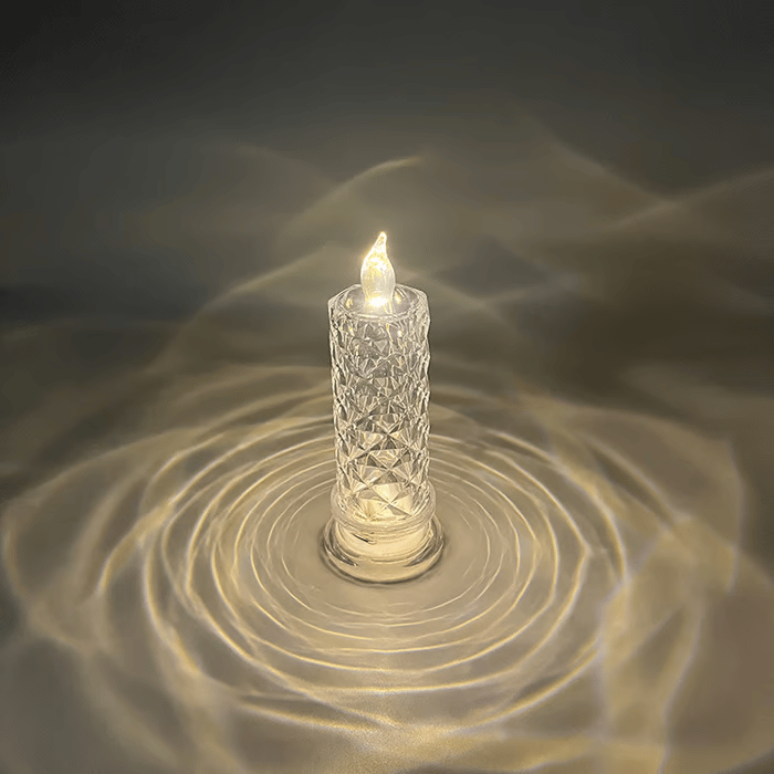 🔥HOT SALE ✨🕯️LED Crystal Candle Lights