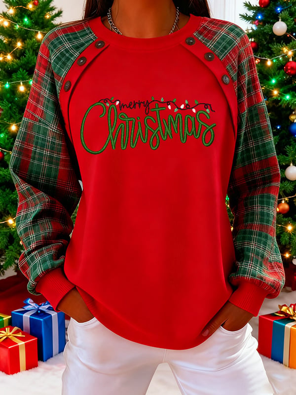 🦌Buy 3 Get 15% Off🦌Women's Merry Chrismas Print Sweatshirt