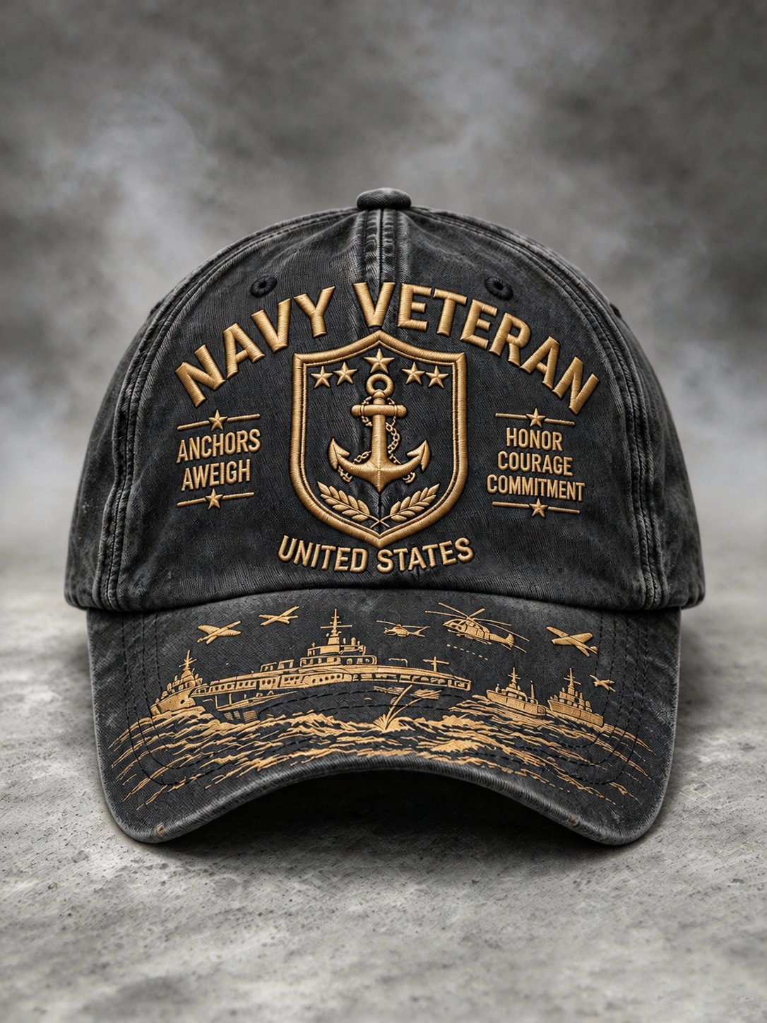 U.S. Veterans Printed Hat