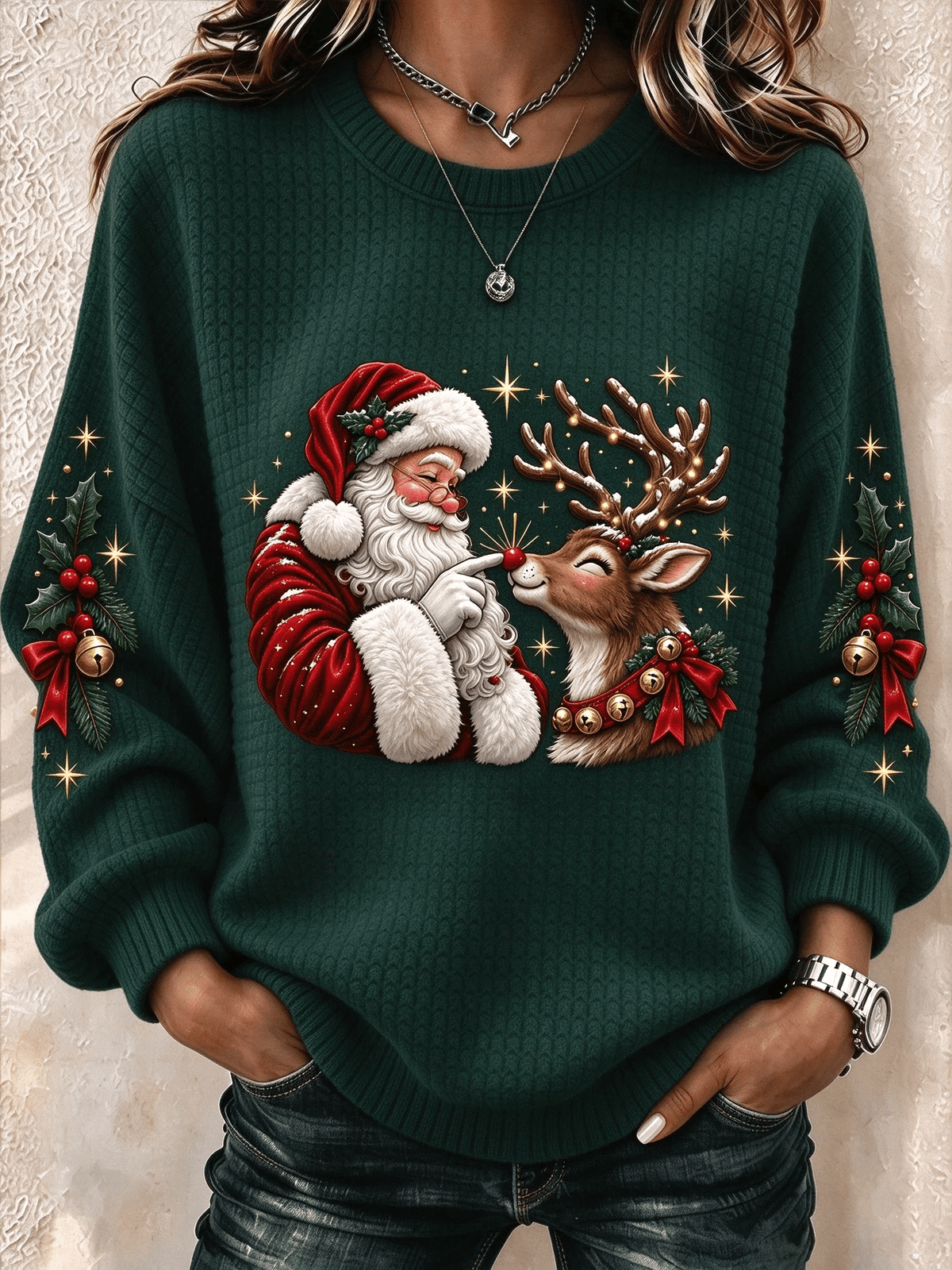 Women's Casual Printed Sweatshirt