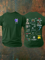 🔥Buy 3 Get 15% Off🔥Men's K-pop  Print Casual T-Shirt