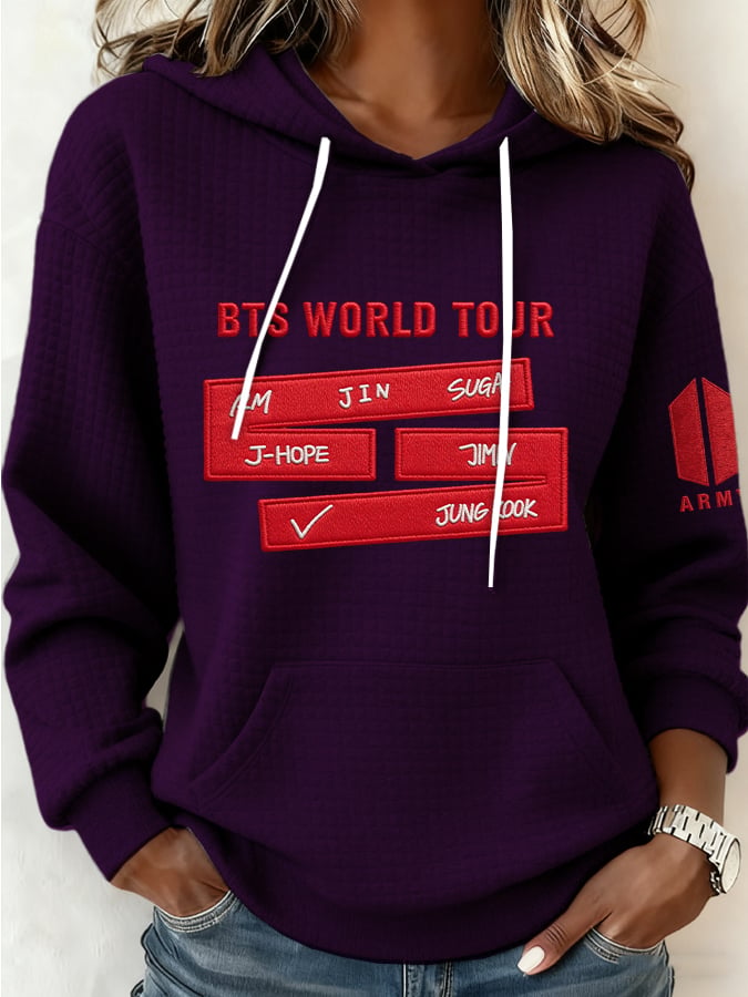 🔥Buy 3 Get 15% Off🔥Women's Retro Leisure  Print Hoodie