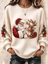Women's Casual Printed Sweatshirt