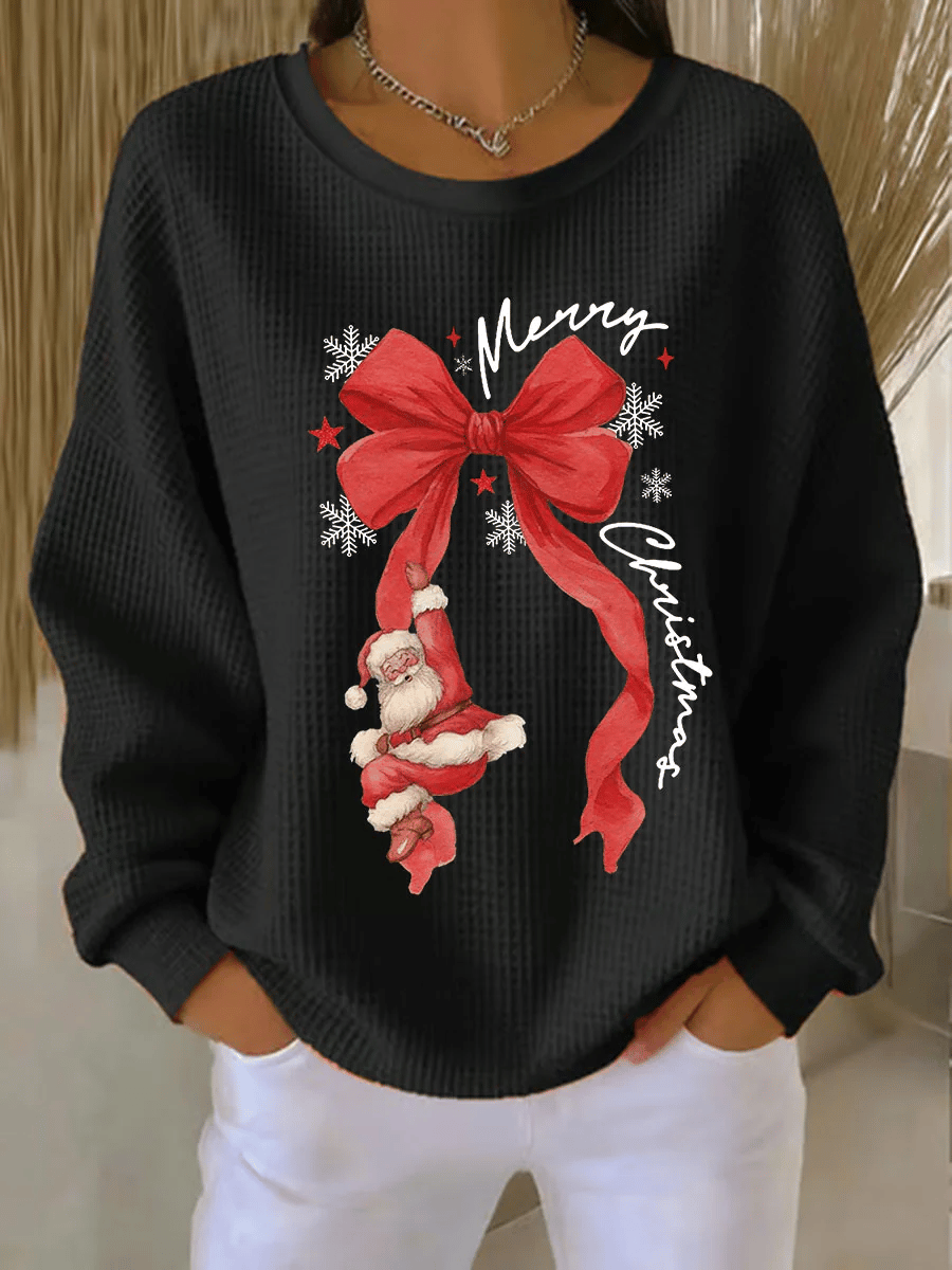 🦌Buy 3 Get 15% Off🦌Women's Christmas Print Round Neck Sweatshirt
