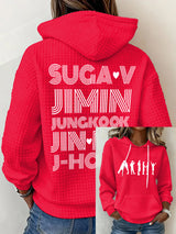 🔥Buy 3 Get 15% Off🔥Women's Retro Leisure  Print Hoodie