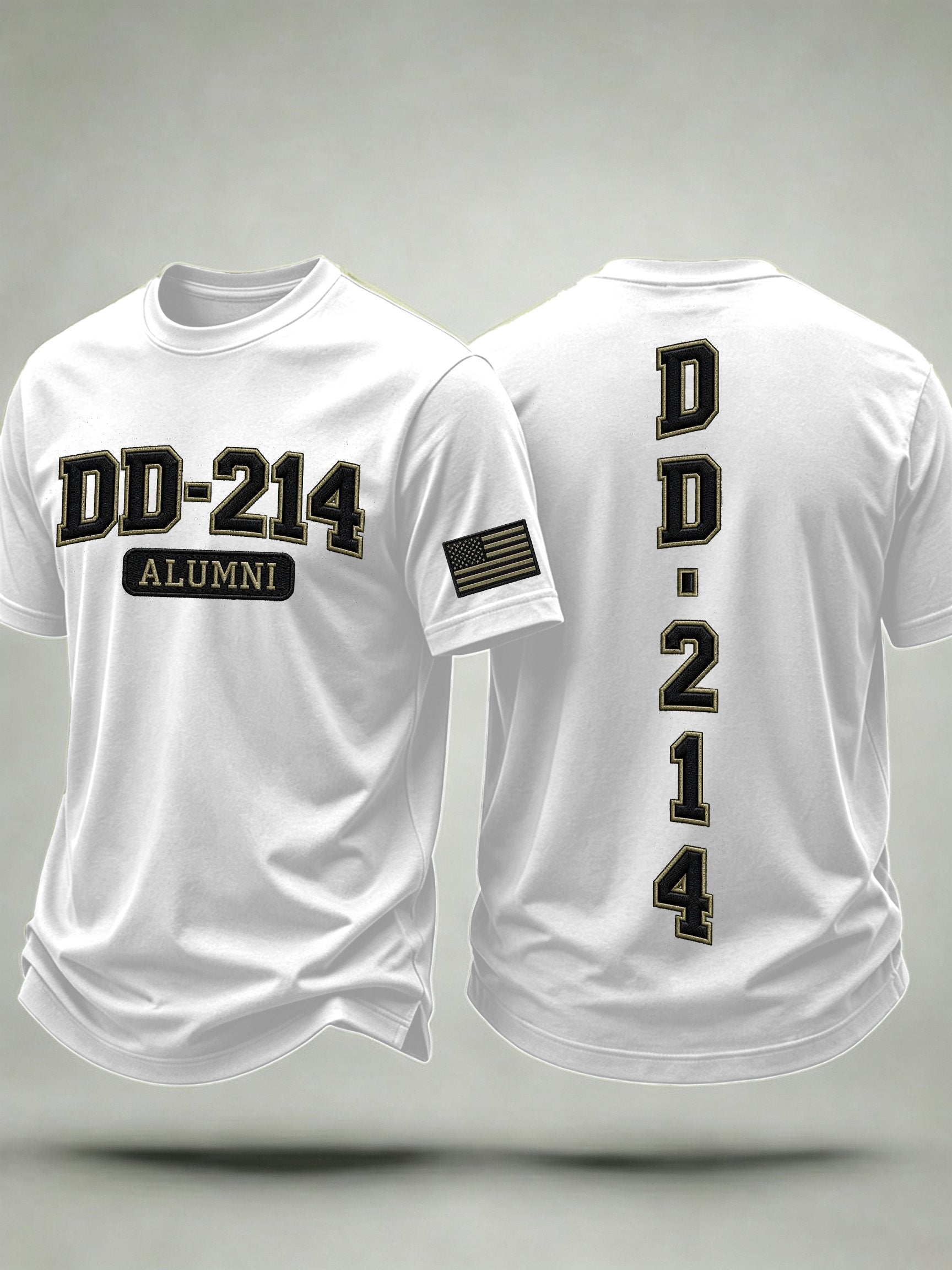 Men's Veteran Pride DD-214 Printed T-shirt