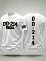 Men's Veteran Pride DD-214 Printed T-shirt