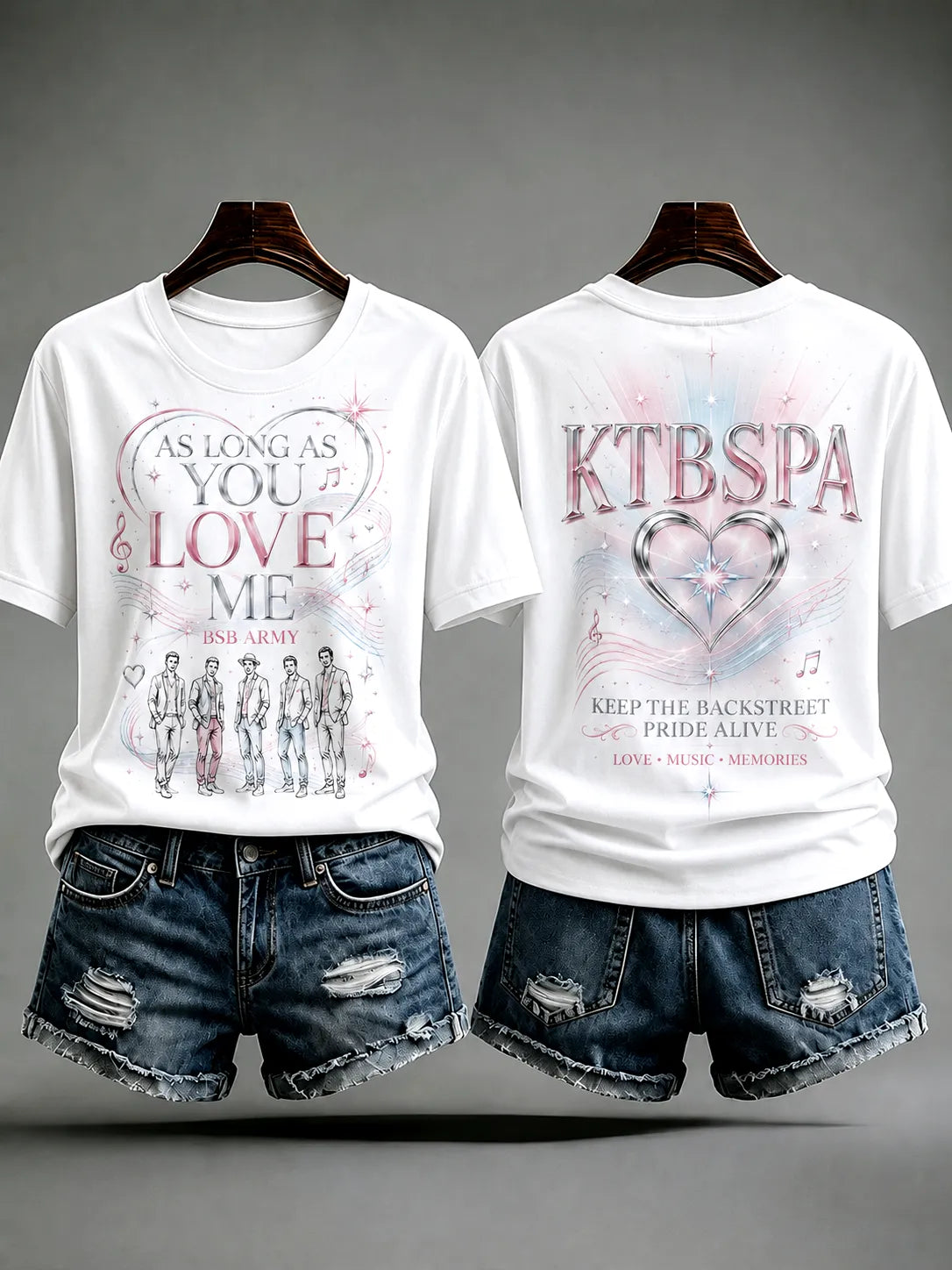 Damen-T-Shirt mit Musik-Kunstdruck