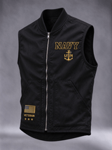 Men's Veteran Pride  Printed Vest