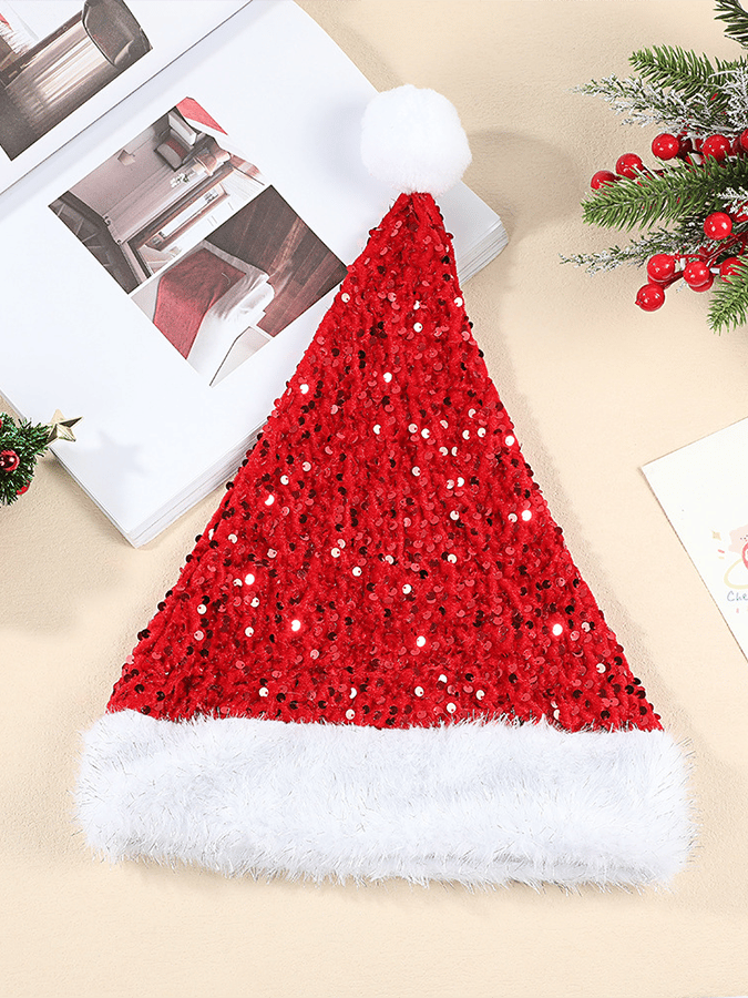 🦌Buy 3 Get 15% Off🦌Christmas Plush Sequin Party Decoration Hat