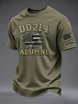 Men's Veteran Pride DD-214 Printed T-shirt