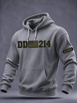 Men's Veteran DD-214 Print Hoodie