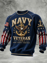 Men's U.S. Veterans Day Printed Sweatshirt
