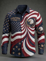 Men's U.S Veterans Day Long-Sleeve Shirt