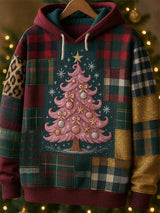 🦌Buy 3 Get 15% Off🦌Women's Casual Retro Print Long Sleeve Hooded Sweatshirt