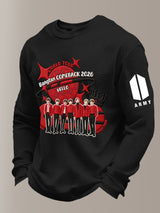 🔥Buy 3 Get 15% Off🔥Men's Retro Leisure Printed Casual Long-Sleeved Top