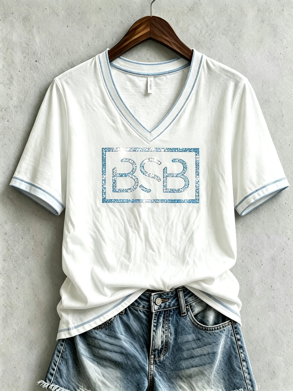 Bedrucktes Damen-T-Shirt für Tourneemusik