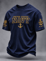 Men's  American veterans Printed Short-Sleeve T-Shirt