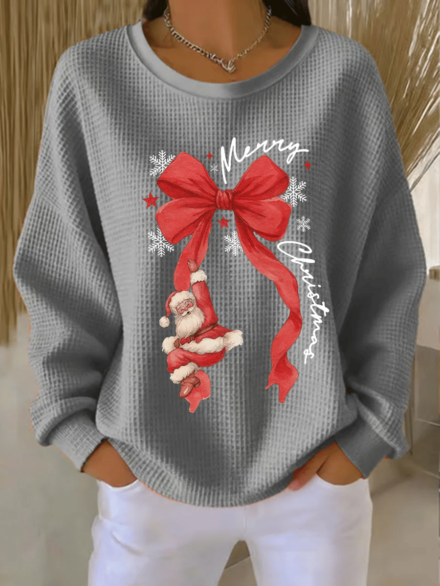 🦌Buy 3 Get 15% Off🦌Women's Christmas Print Round Neck Sweatshirt
