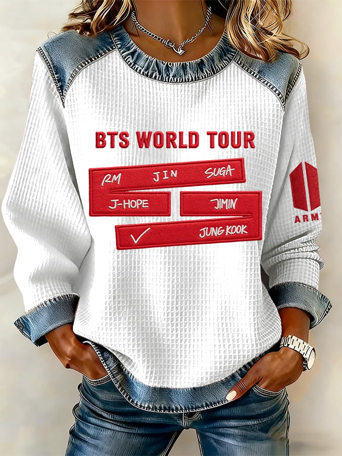 🔥Buy 3 Get 15% Off🔥Women's Leisure  Print Sweatshirt