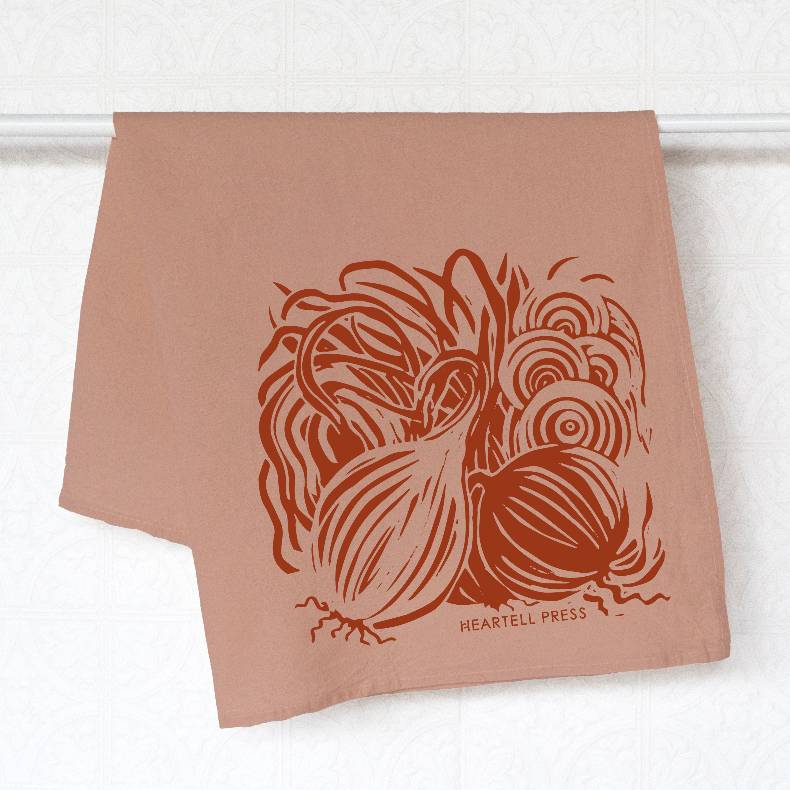 Onions Natural Dye Towel