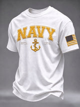 Men's American veterans Printed Short-Sleeve T-Shirt