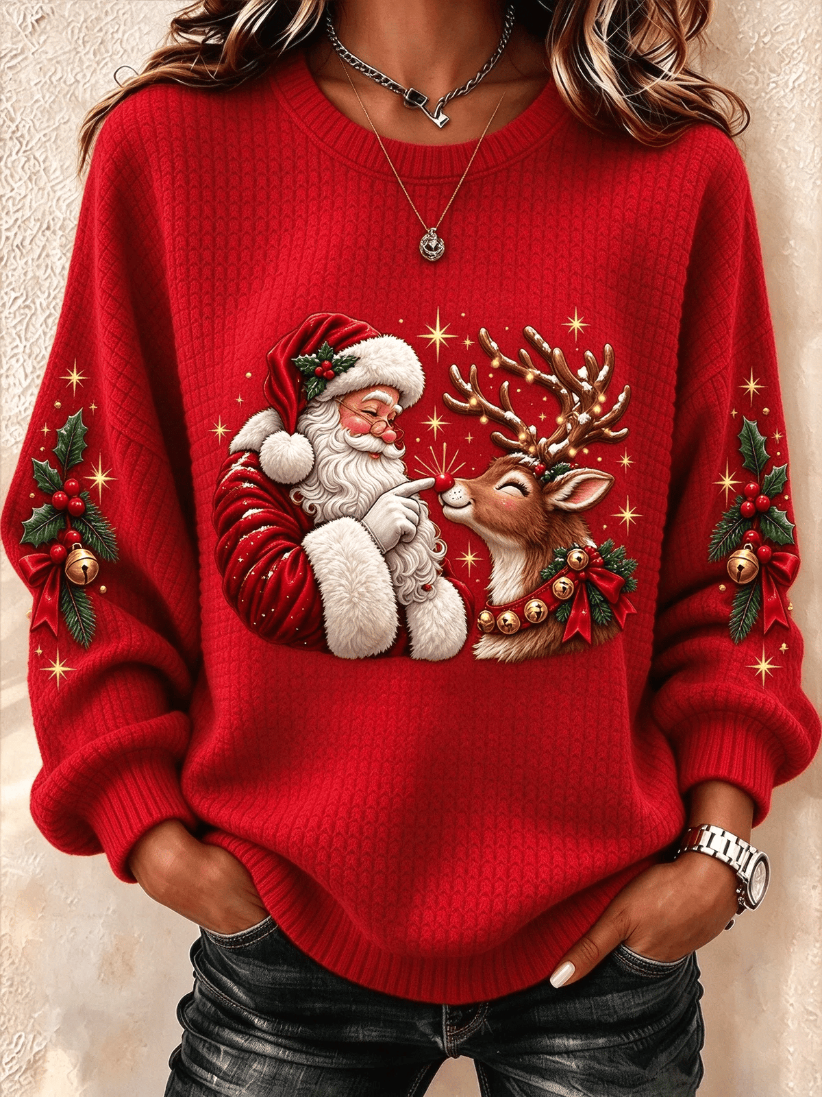 Women's Casual Printed Sweatshirt