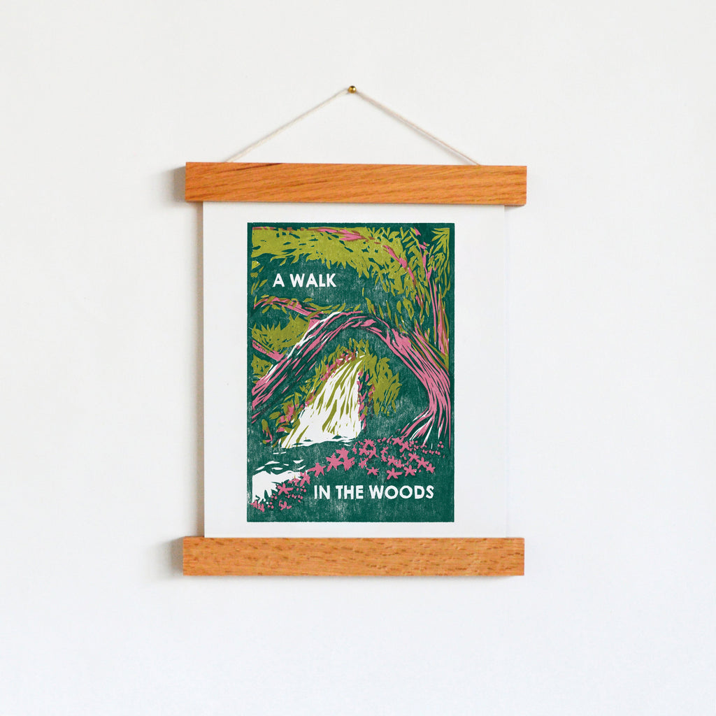 A Walk In The Woods Art Print