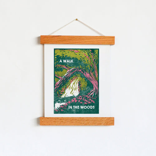 A Walk In The Woods Art Print