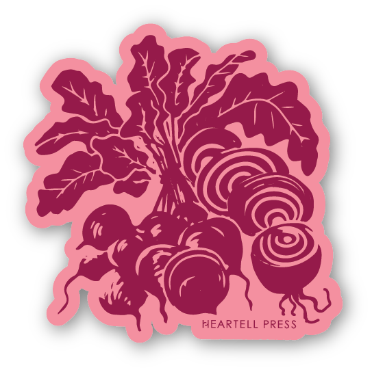 Beets Eco friendly Sticker