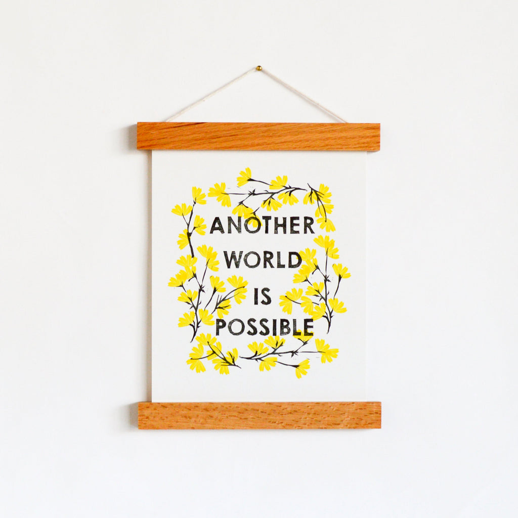 Another World Is Possible 8 x 10" Art Print