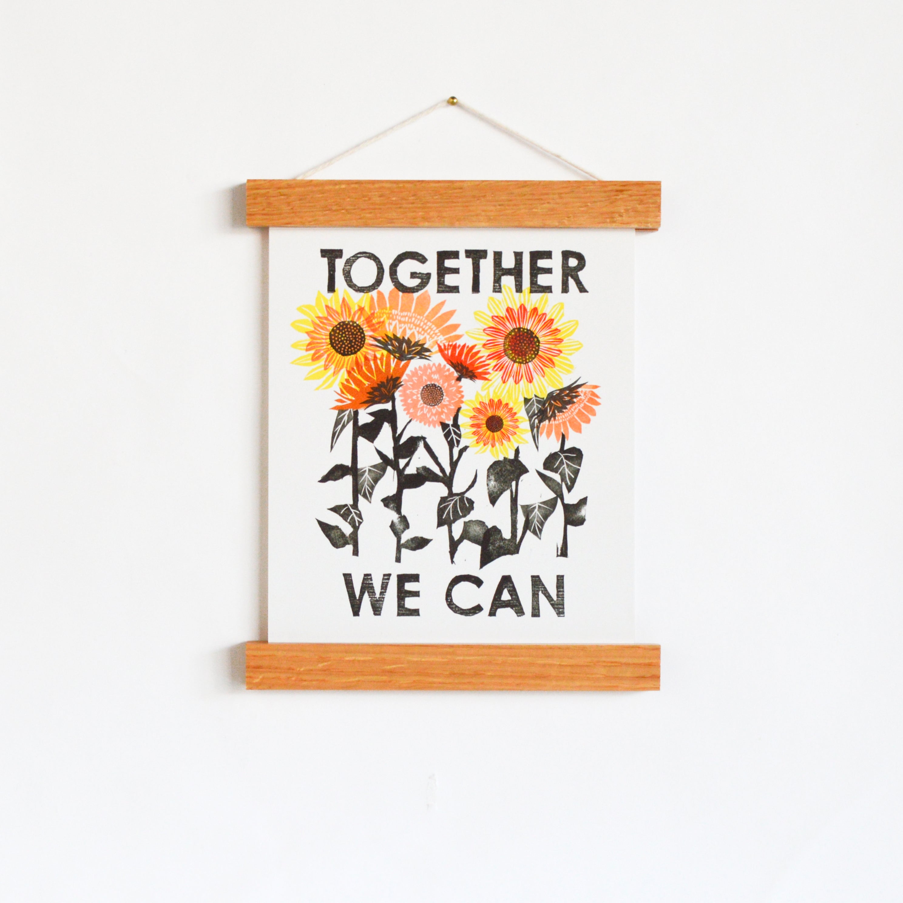 Together We Can 8 x 10" Art Print