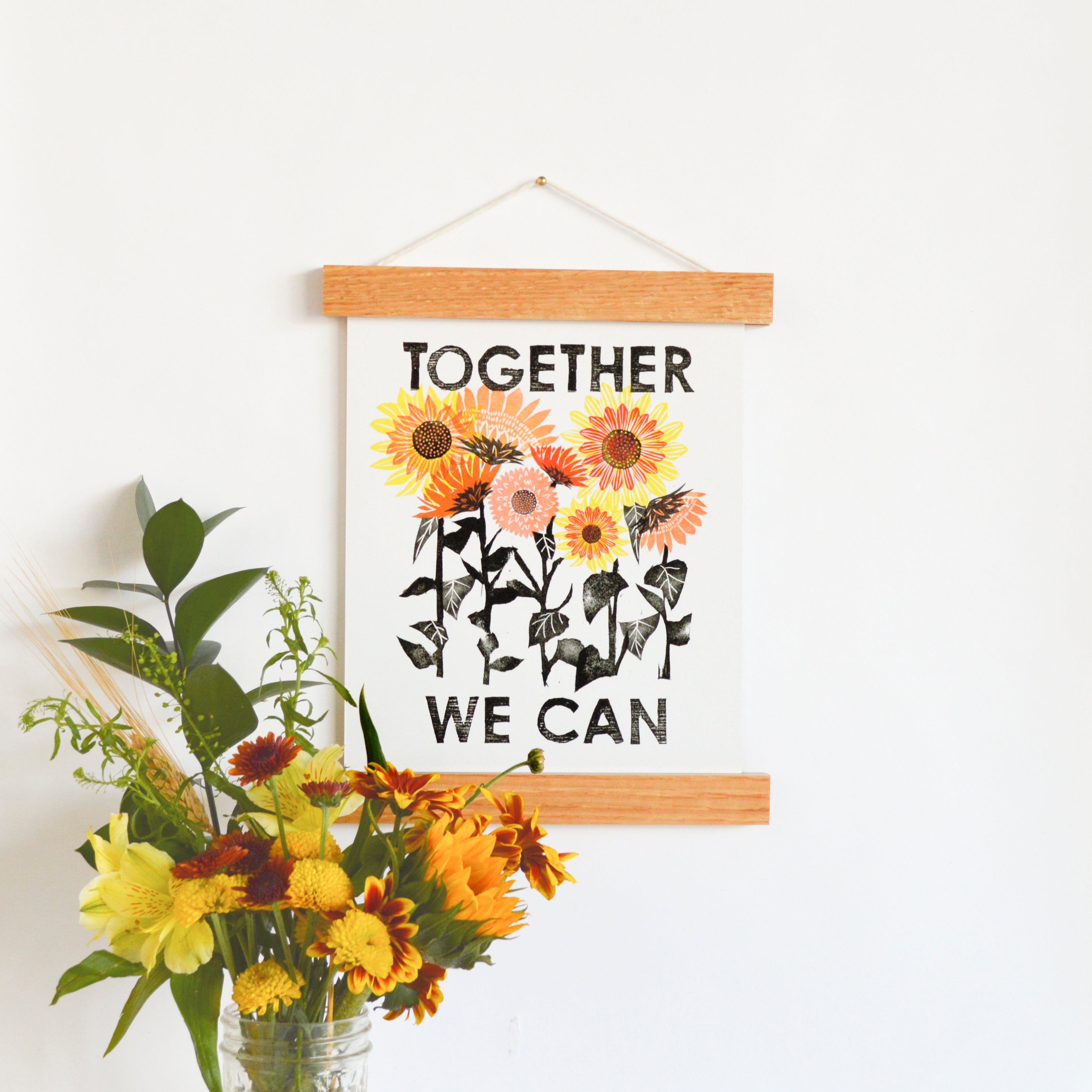 Together We Can 8 x 10" Art Print