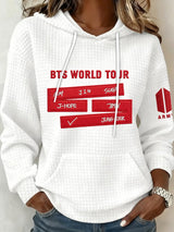 🔥Buy 3 Get 15% Off🔥Women's Retro Leisure  Print Hoodie