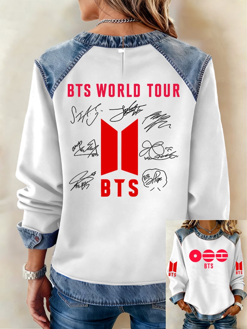 🔥Buy 3 Get 15% Off🔥Women'S 2026 Bts Comeback Printed Casual Sweatshirt