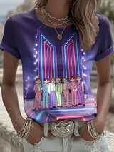 🔥Buy 3 Get 15% Off🔥Women's K-pop Print Short-sleeved T-shirt