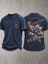 Men's Veteran Pride DD-214 Printed T-shirt