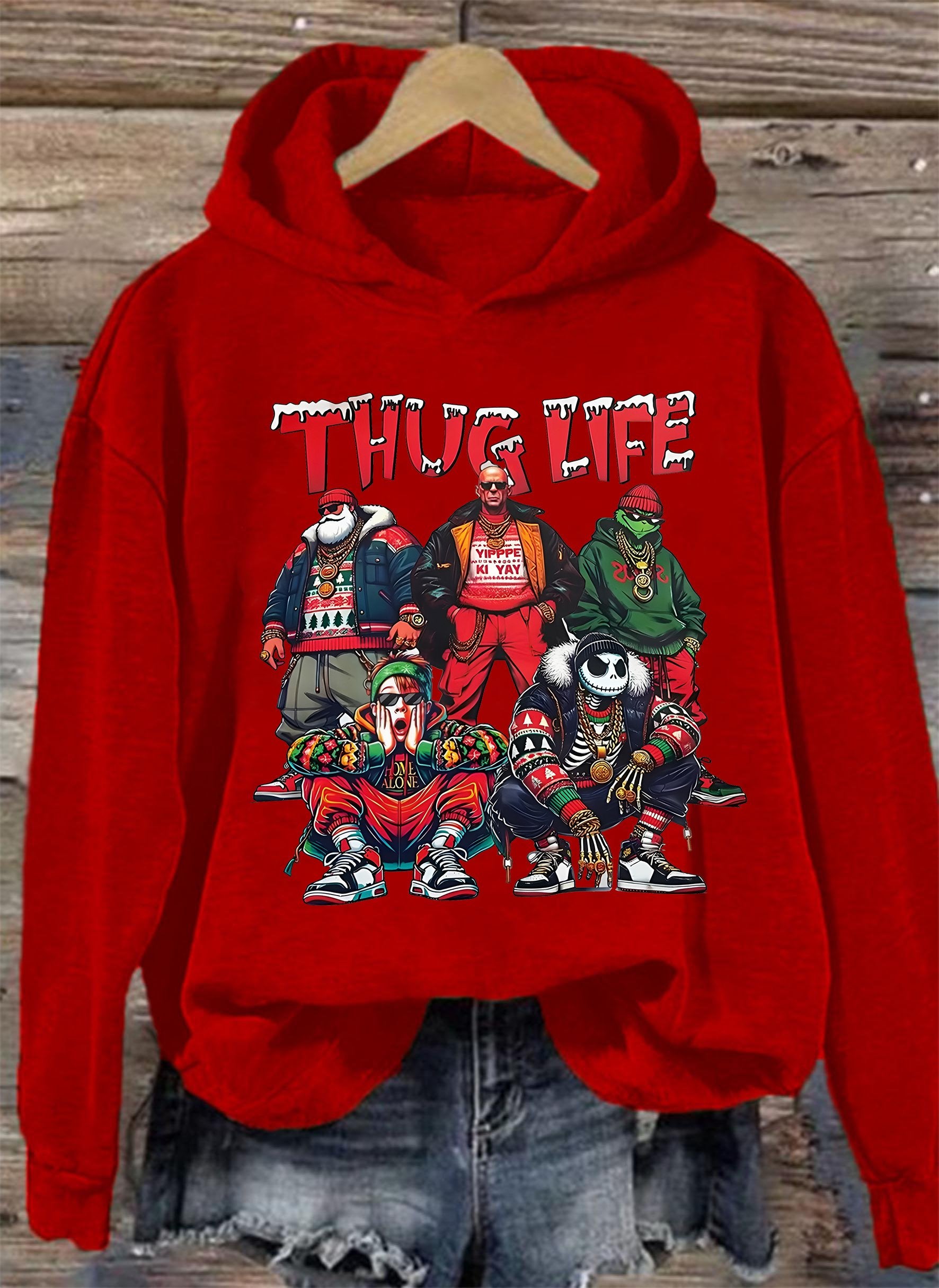 Women's  THUG LIFE  Hoodie