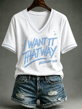 Damen-T-Shirt mit Musik-Kunstdruck
