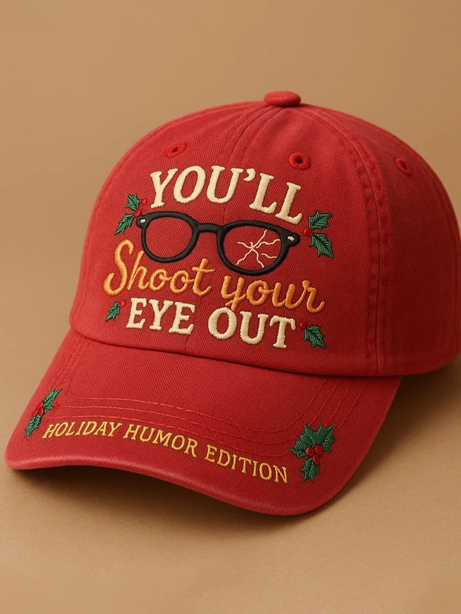 🦌Buy 3 Get 15% Off🦌You'Ll Shoot Yourself Blind - Holiday Humor Edition - Art Print Baseball Cap
