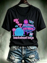 Bedrucktes Damen-T-Shirt